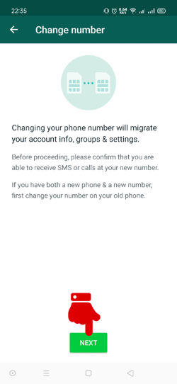 Cara 1b Mengganti Nomor Di Whatsapp
