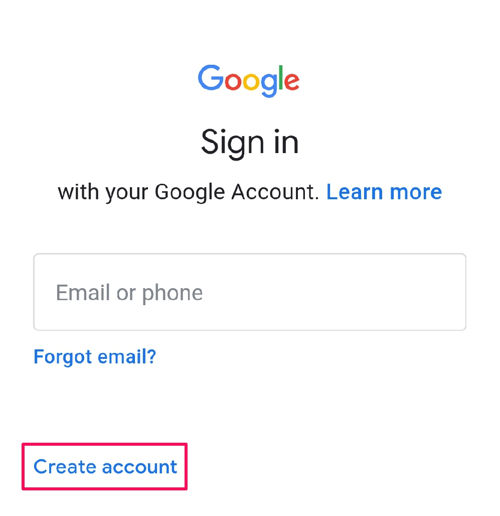 Cara Membuat Email Dengan Gmail Mobile 1