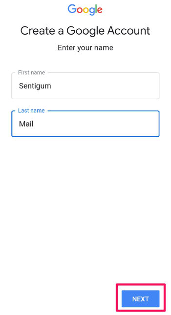 Cara Membuat Email Dengan Gmail Mobile 3
