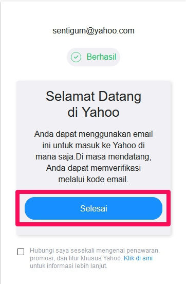 Cara Membuat Email Di Yahoo 5