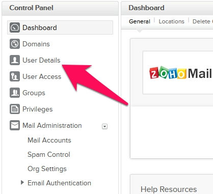 How to Add User in Zoho Mail 4