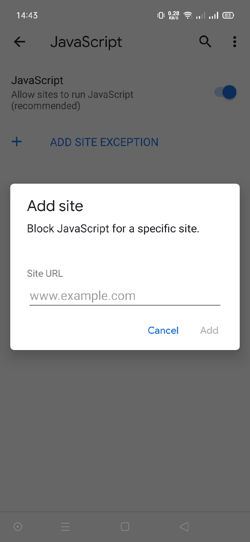 Cara Mengaktifkan Javascript Di Browser Google Chrome 11
