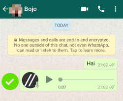 Menyisipkan Pesan Suara Di Whatsapp 1
