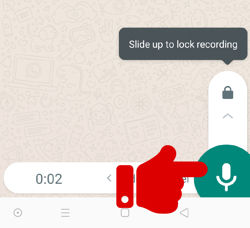 Menyisipkan Pesan Suara Di Whatsapp