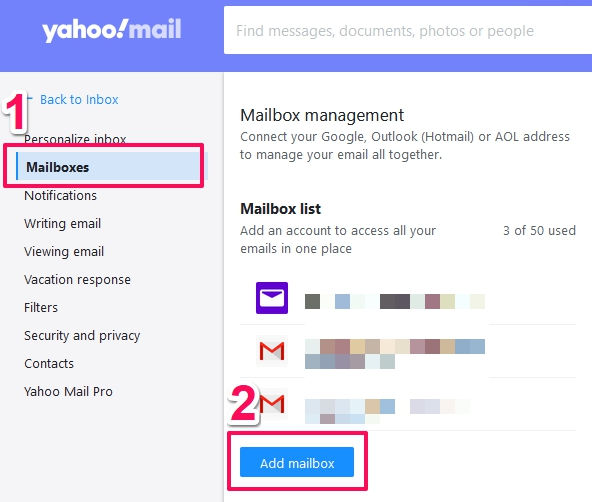 Cara Menambahkan Mailbox Baru Di Yahoo Mail 2