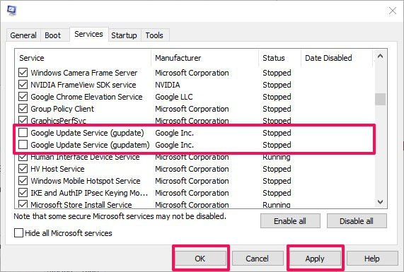 Cara Menonaktifkan Auto Update Google Chrome Di Windows Img7