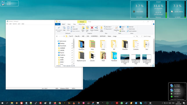 Cara Split Screen Di Windows 10 Img10