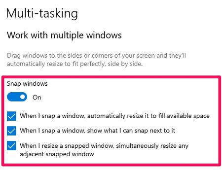 Cara Split Screen Di Windows 10 Img21