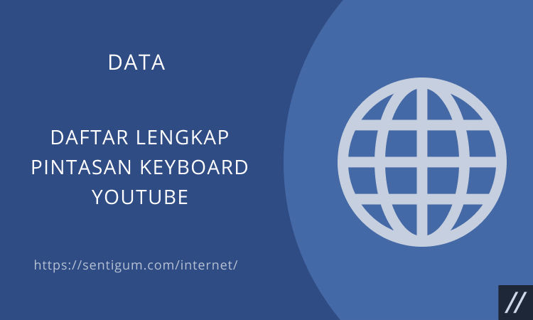 Daftar Lengkap Pintasan Keyboard Youtube