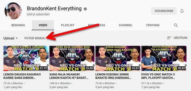 3 Cara Mengetahui Jumlah Video Sebuah Channel Di Youtube Img 6