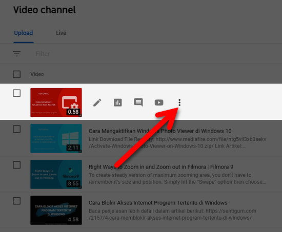 Cara Download Video Dari Channel Youtube Sendiri Img 3