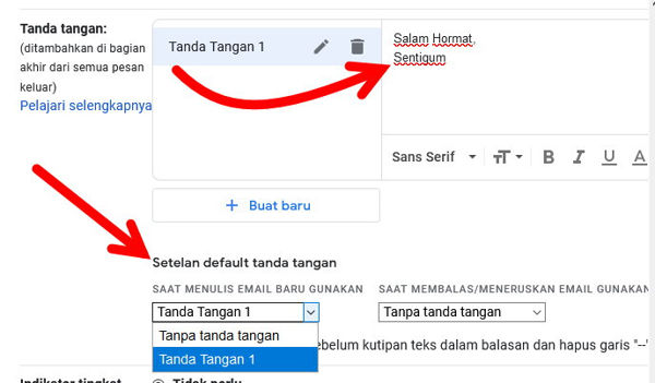 Cara Membuat Tanda Tangan Di Gmail Img 4