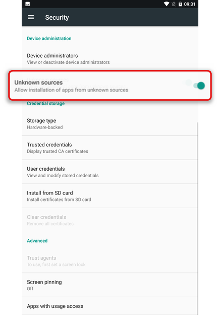 Cara Mengaktifkan Opsi Unknown Sources Di Android Img 11