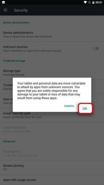 Cara Mengaktifkan Opsi Unknown Sources Di Android Img 4