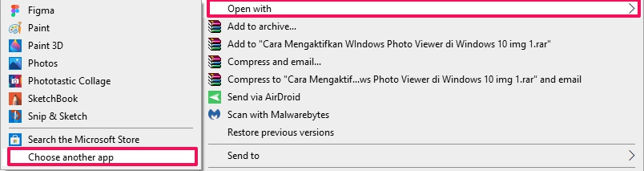Cara Mengaktifkan Windows Photo Viewer Di Windows 10 Img 3