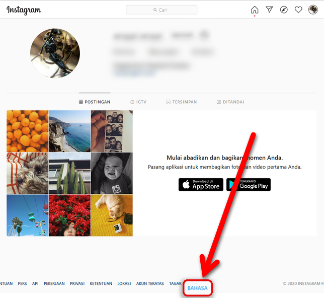 How to change the language on Instagram Img 7a