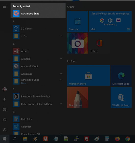 Cara Menghapus Recently Added Di Start Menu Windows 10 Img 1a