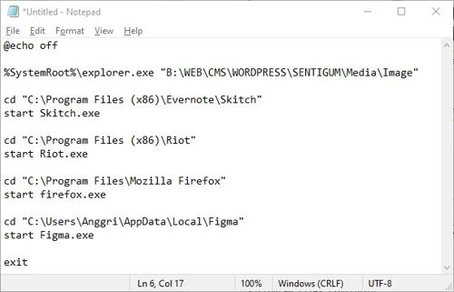 Cara Menjalankan Banyak Program Lewat 1 Shortcut Di Windows Img 3a