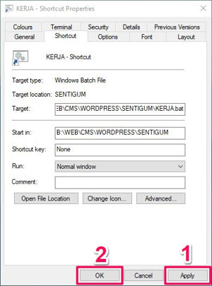 Cara Menjalankan Banyak Program Lewat 1 Shortcut Di Windows Img 9