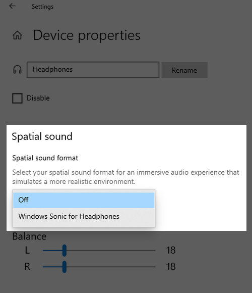 3 Cara Mengaktifkan Windows Sonic Spatial Sound Di Windows 10 Img 4