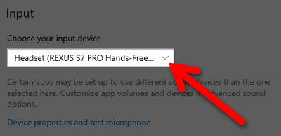 How to choose default microphone in Windows 10 Image 4