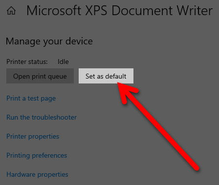 How to prevent Windows 10 from changing your default printer Image.  7