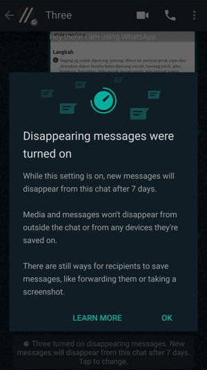 Cara Menggunakan Fitur Disappearing Messages Di Whatsapp Img 7