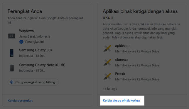 Cara Menghapus Izin Akses Aplikasi Di Google Drive Img 2
