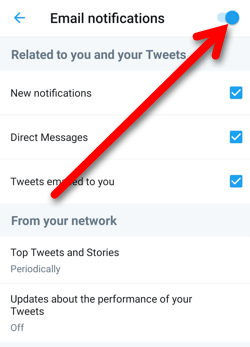 Cara Nonaktifkan Notifikasi Email Dari Twitter Img 8