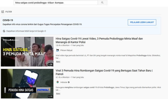 Cara Mengecualikan Channel Youtube Tertentu Dari Hasil Pencarian Img 5