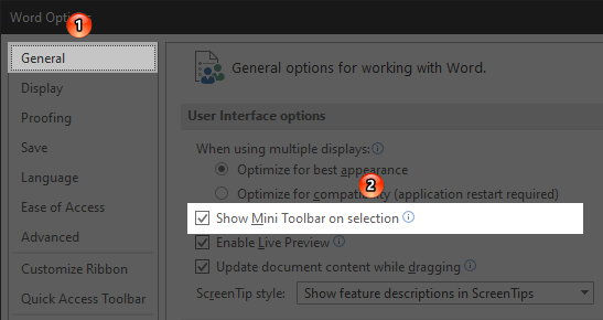 Cara Nonaktifkan Mini Toolbar Di Microsoft Word Img 4