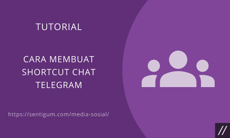 Cara Membuat Shortcut Chat Telegram
