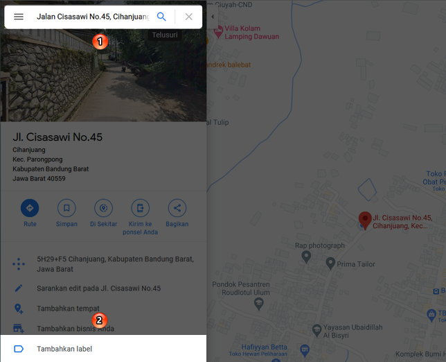 Cara Menambahkan Label Di Google Maps Img 1