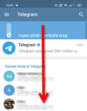 Cara Mengarsipkan Jendela Obrolan Di Telegram Img 9