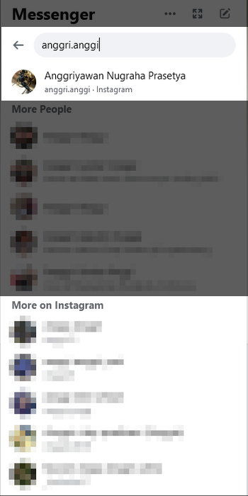 Cara Mengirim Pesan Ke Akun Instagram Di Facebook Img 2