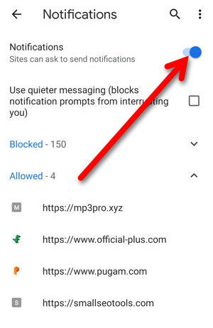 Cara Blokir Notifikasi Situs Web Di Google Chrome Android Img 10