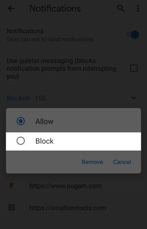 Cara Blokir Notifikasi Situs Web Di Google Chrome Android Img 8
