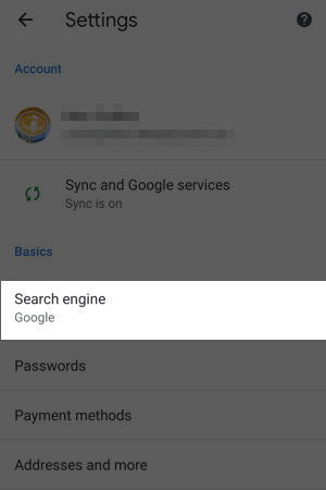 Cara Ganti Mesin Pencari Default Di Google Chrome Android Img 3