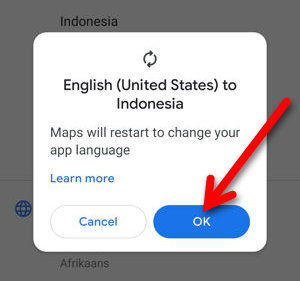 Cara Mengganti Bahasa Aplikasi Google Maps Img 5