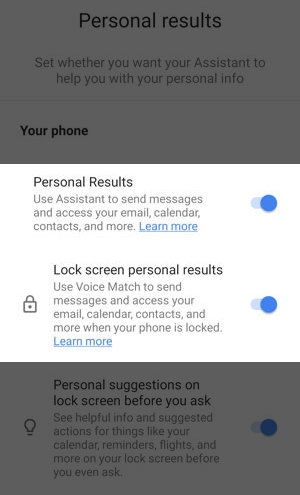 Cara Menggunakan Google Assistant Tanpa Membuka Kunci Layar Img 6