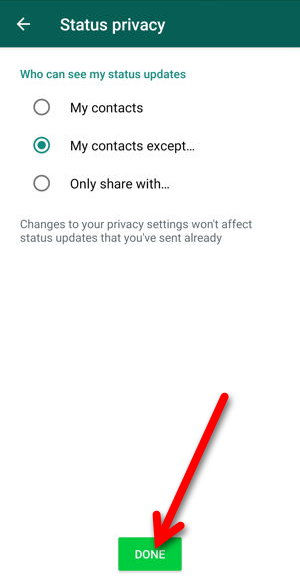 Cara Menyembunyikan Status Dari Kontak Tertentu Di Whatsapp Img 6