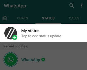 Cara Mudah Membuat Status Whatsapp Dari Foto Galeri Img 1