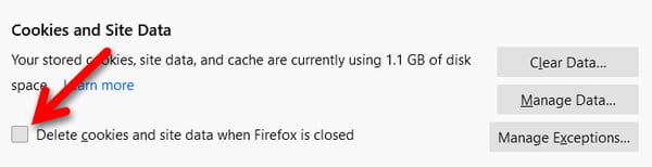 Cara Otomatis Hapus Cookies Firefox Saat Menutup Browser Img 3