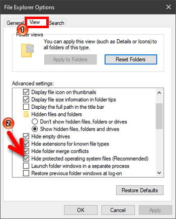 2 Cara Menampilkan File Tersembunyi Di Windows 10 Img 9