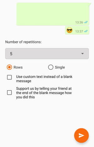 2 Cara Mengirim Pesan Kosong (blank) Di Whatsapp Img 8