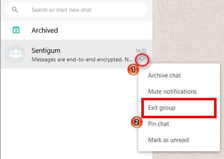 3 Cara Keluar Dari Grup Whatsapp Img 1