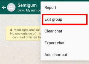 3 Cara Keluar Dari Grup Whatsapp Img 11