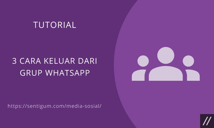 3 Cara Keluar Dari Grup Whatsapp