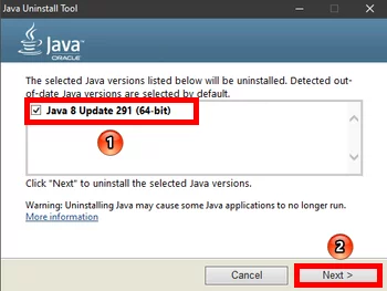 3 Cara Uninstal Java Di Windows 10 Img 9