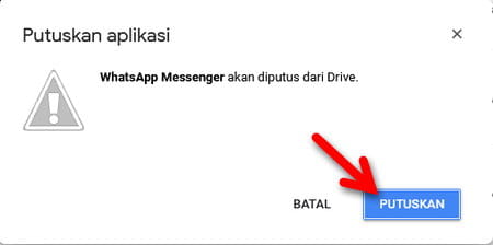 Cara Menghapus File Backup Whatsapp Di Google Drive Img 4